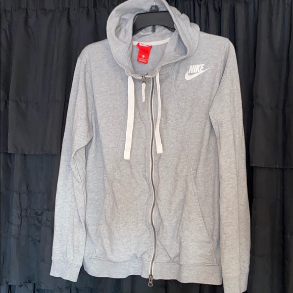 nike jacket with two zippers